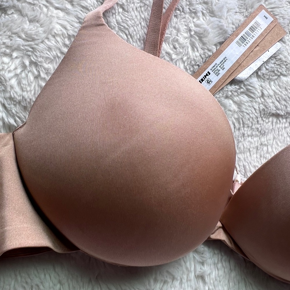 SKIMS Women's Ultimate Push Up Plunge Bra Clay BA-PLG-9214 Size 34A NWT - Picture 7 of 13